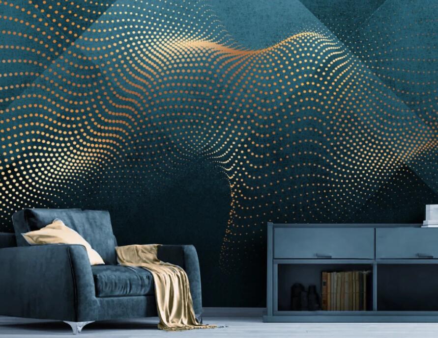 3D Golden Light Spot 1556 Wall Murals Wallpaper AJ Wallpaper 2 