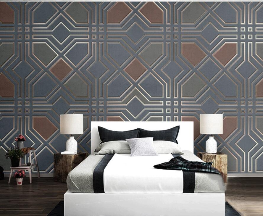 3D Geometric Pattern 1395 Wall Murals Wallpaper AJ Wallpaper 2 