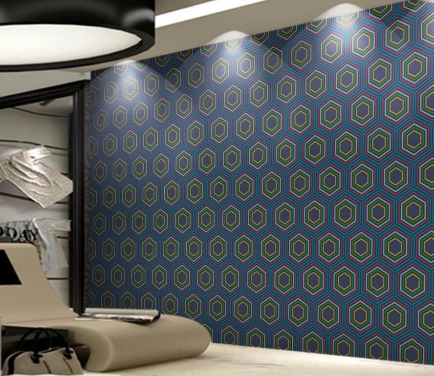 3D Diamond Patchwork 2757 Wall Murals Wallpaper AJ Wallpaper 2 
