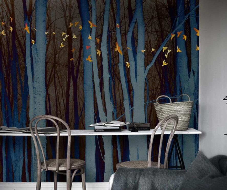 3D Forest 1344 Wall Murals Wallpaper AJ Wallpaper 2 