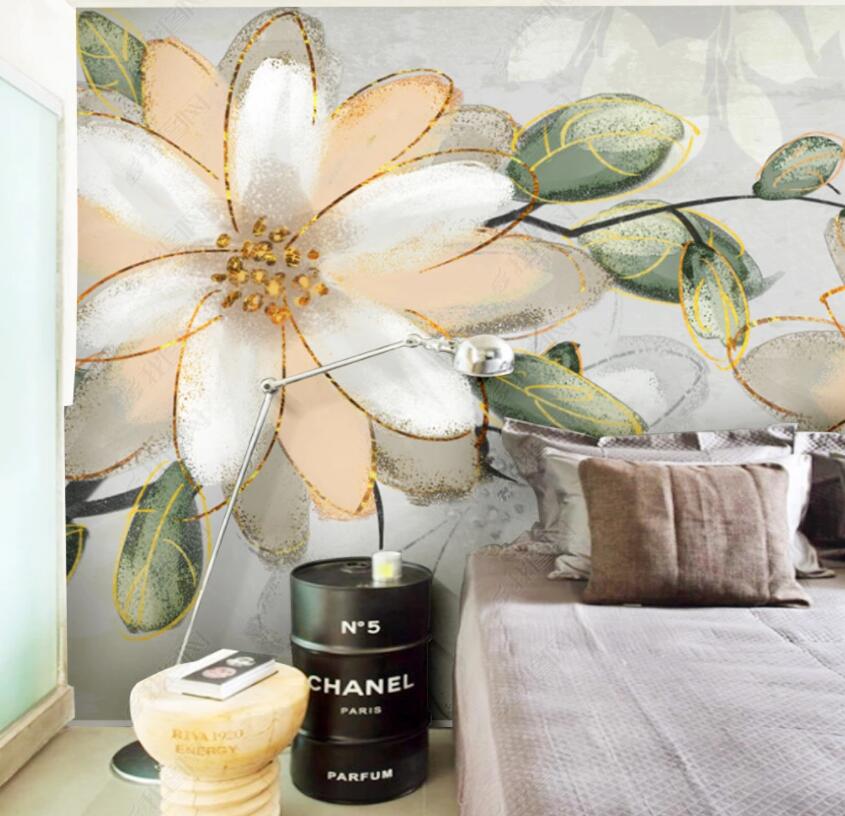 3D Flower 2000 Wall Murals Wallpaper AJ Wallpaper 2 