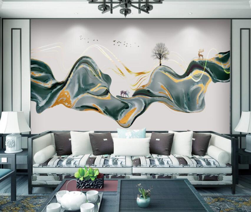 3D Animal Forest 1849 Wall Murals Wallpaper AJ Wallpaper 2 