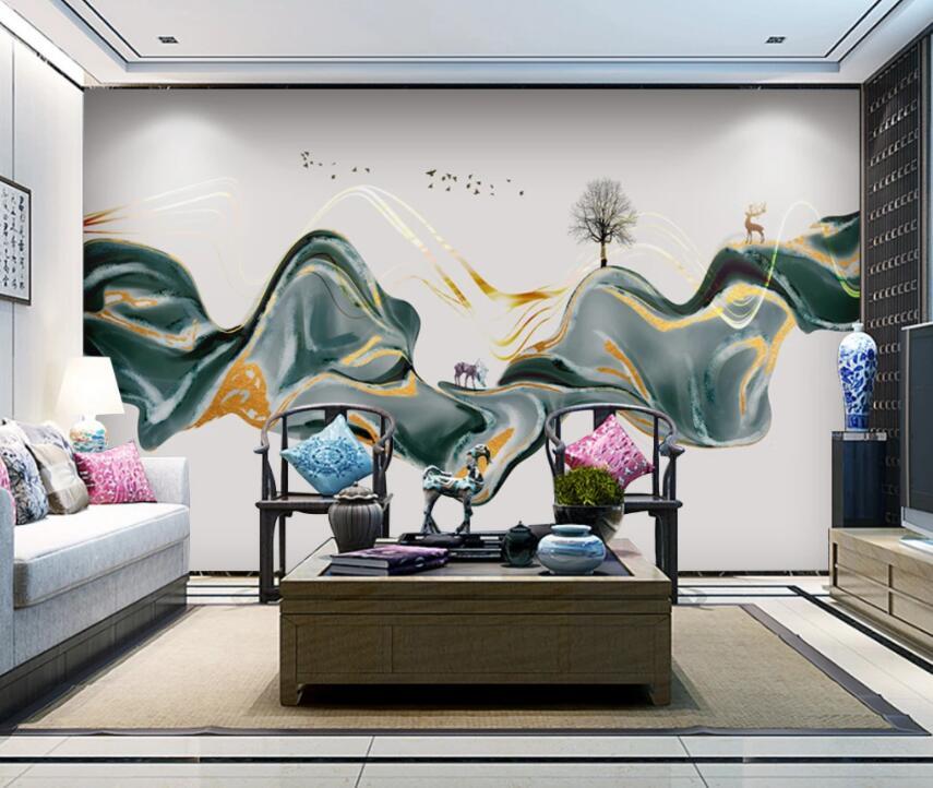 3D Animal Forest 1849 Wall Murals Wallpaper AJ Wallpaper 2 