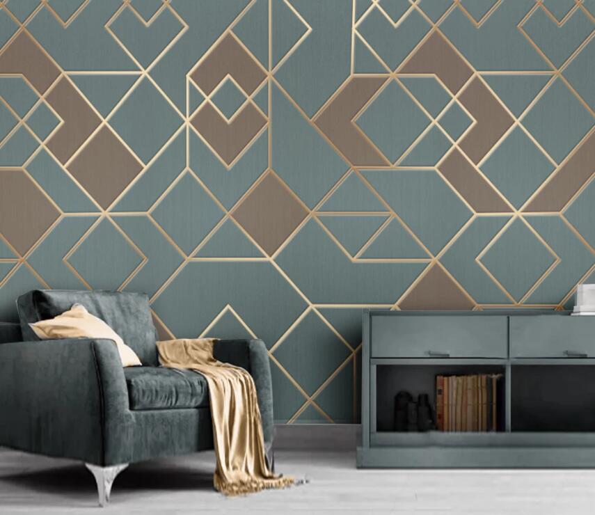 3D Geometric Patterns 1316 Wall Murals Wallpaper AJ Wallpaper 2 