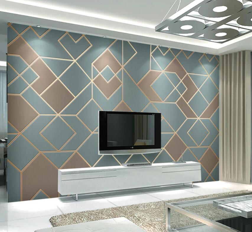 3D Geometric Patterns 1316 Wall Murals Wallpaper AJ Wallpaper 2 