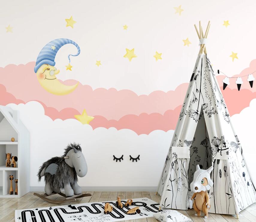 3D Lovely Moon 1352 Wall Murals Wallpaper AJ Wallpaper 2 