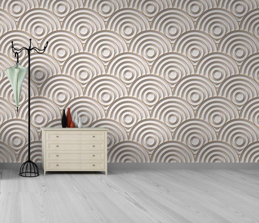 3D Circular Pattern 2052 Wall Murals Wallpaper AJ Wallpaper 2 