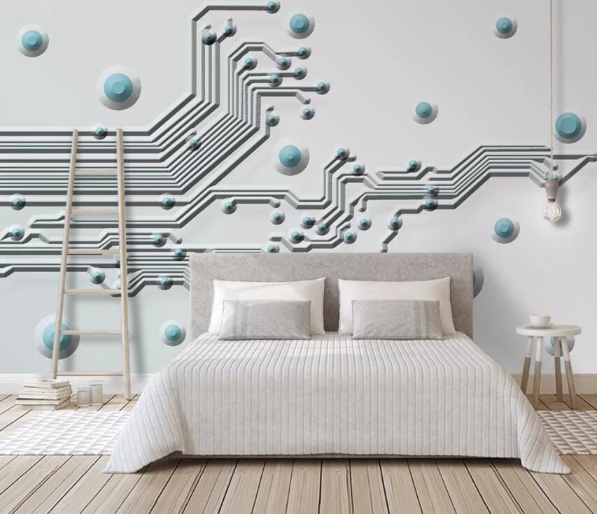 3D Minimalistic Geometry 3066 Wall Murals Wallpaper AJ Wallpaper 2 