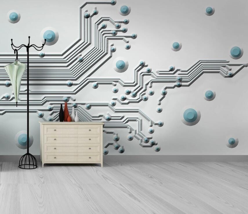 3D Minimalistic Geometry 3066 Wall Murals Wallpaper AJ Wallpaper 2 