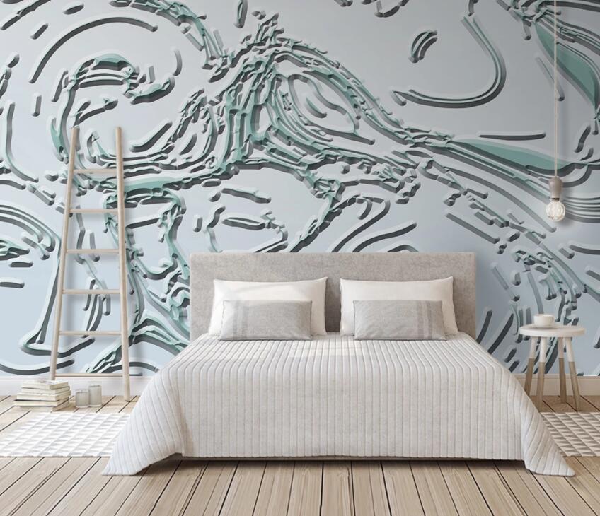 3D Green Pattern 2009 Wall Murals Wallpaper AJ Wallpaper 2 