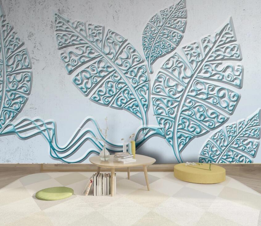 3D Leaves 2004 Wall Murals Wallpaper AJ Wallpaper 2 