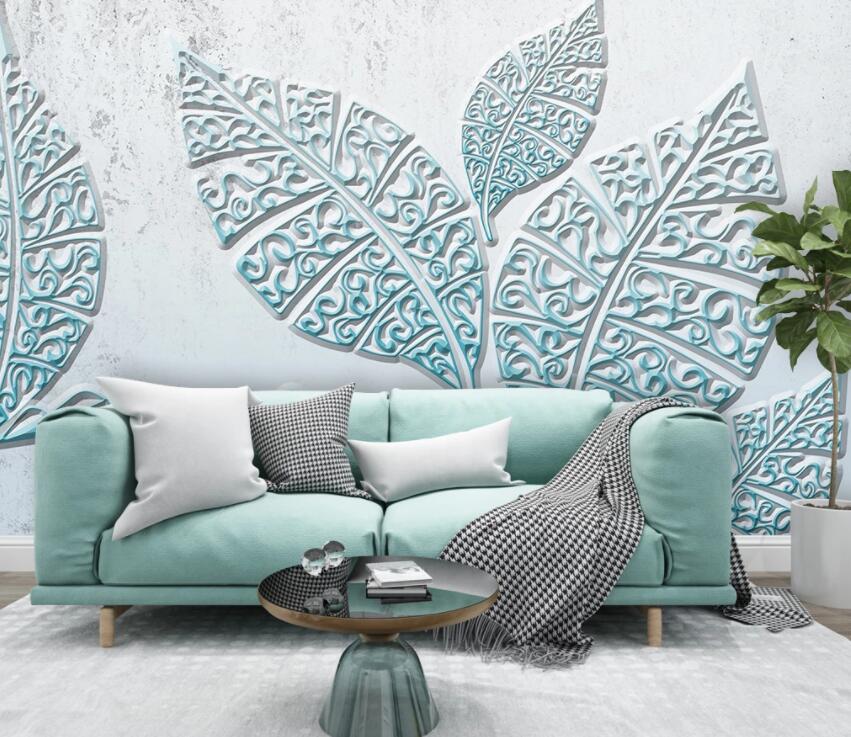 3D Leaves 2004 Wall Murals Wallpaper AJ Wallpaper 2 