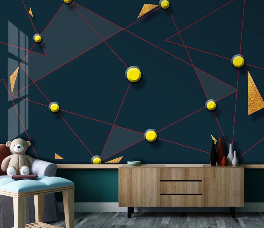 3D Geometric Patterns 2055 Wall Murals Wallpaper AJ Wallpaper 2 
