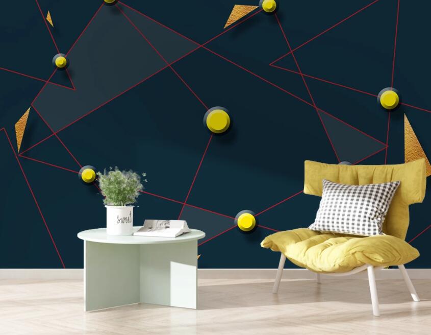 3D Geometric Patterns 2055 Wall Murals Wallpaper AJ Wallpaper 2 