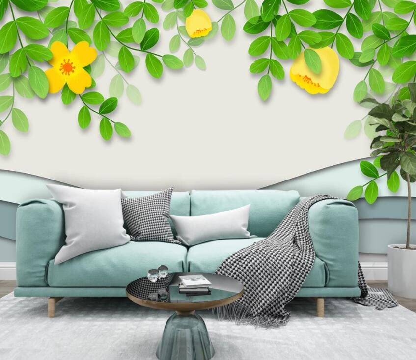3D Butterfly Flower 2930 Wall Murals Wallpaper AJ Wallpaper 2 