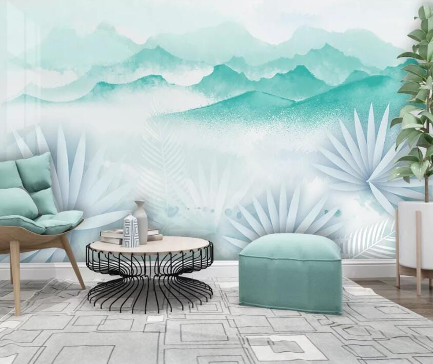 3DGreen Valley 2928 Wall Murals Wallpaper AJ Wallpaper 2 