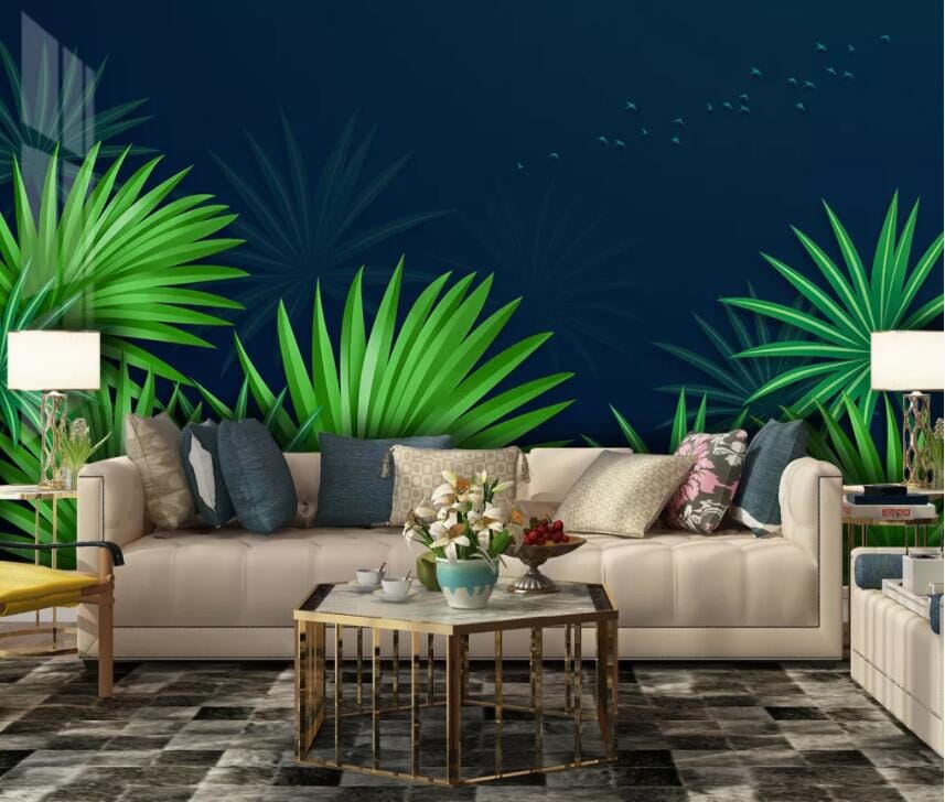 3D Night Plant 2910 Wall Murals Wallpaper AJ Wallpaper 2 