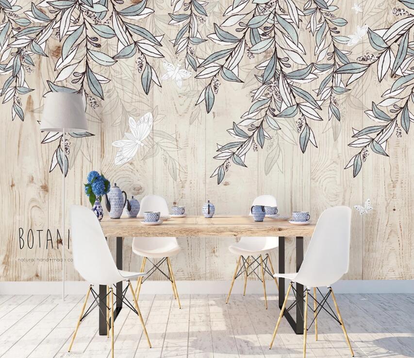 3D Leaves 1166 Wall Murals Wallpaper AJ Wallpaper 2 