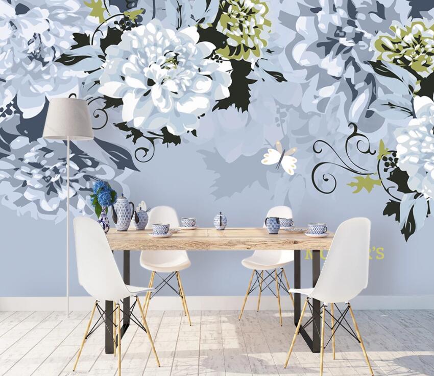3D Flower 1132 Wall Murals Wallpaper AJ Wallpaper 2 