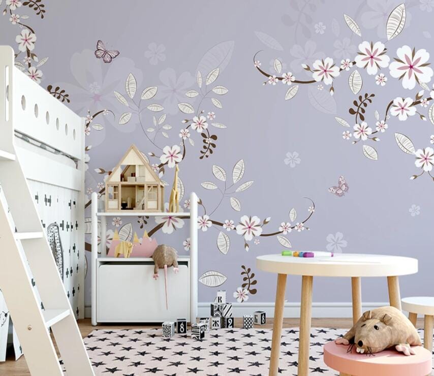 3D Peach Blossom 2138 Wall Murals Wallpaper AJ Wallpaper 2 