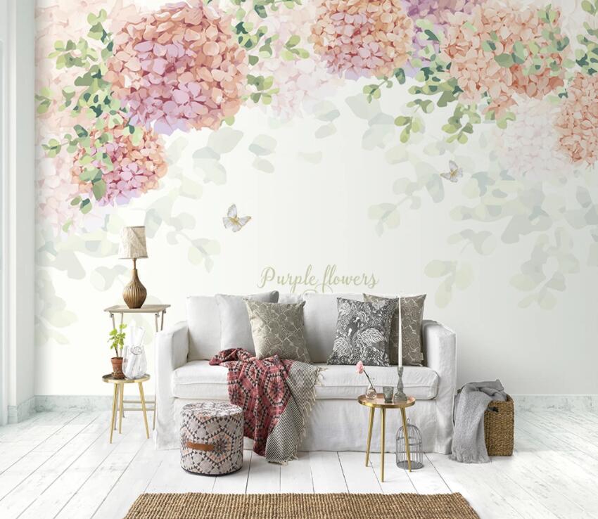 3D Pretty Flowers 828 Wall Murals Wallpaper AJ Wallpaper 2 