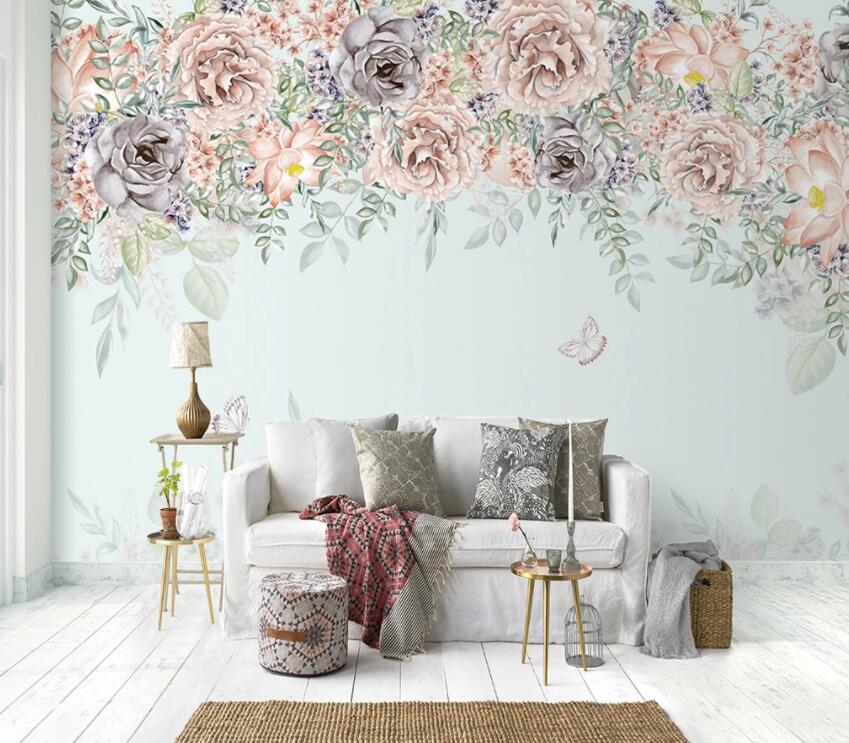 3D Flower 788 Wall Murals Wallpaper AJ Wallpaper 2 