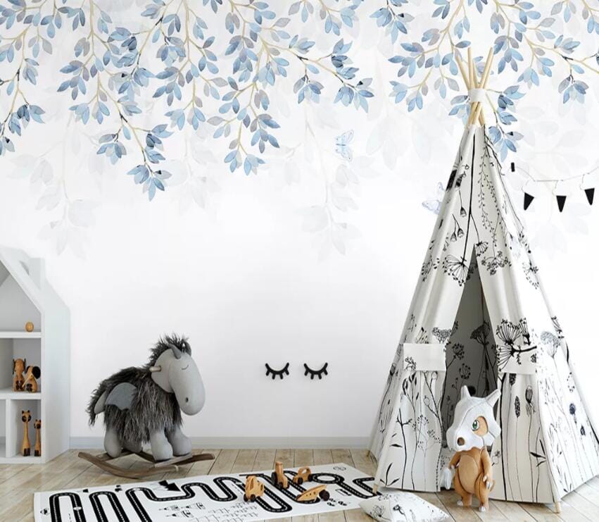 3D Green Leaf 2180 Wall Murals Wallpaper AJ Wallpaper 2 