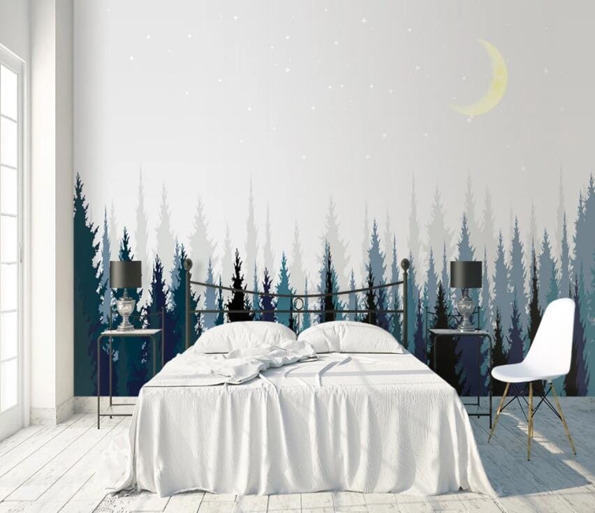 3D Green Forest 2153 Wall Murals Wallpaper AJ Wallpaper 2 