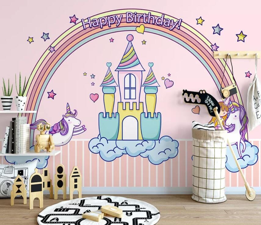 3D House Cake 2143 Wall Murals Wallpaper AJ Wallpaper 2 