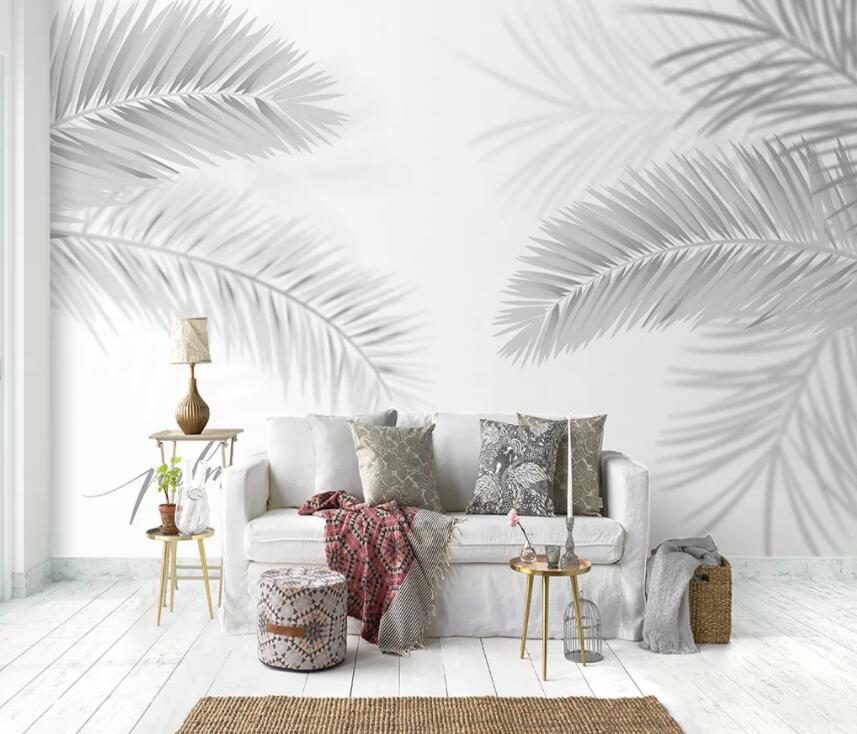 3D White Feather 695 Wall Murals Wallpaper AJ Wallpaper 2 