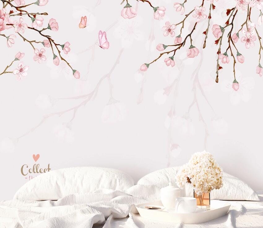 3D Pink Flowers 1920 Wall Murals Wallpaper AJ Wallpaper 2 