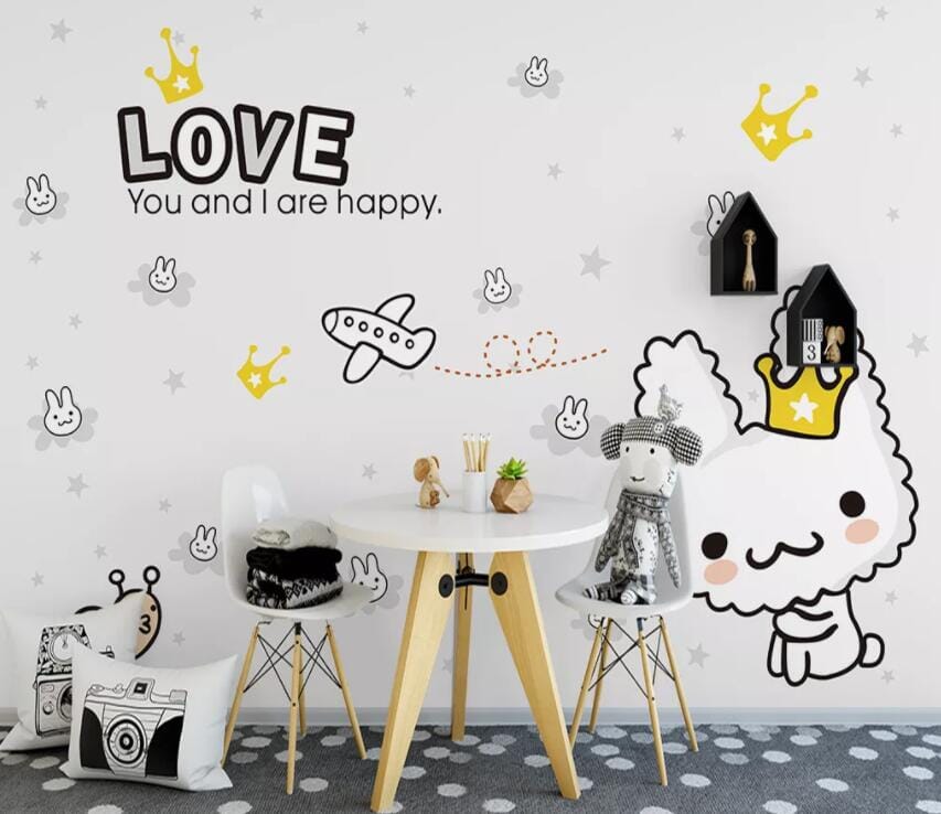 3D White Cat 1905 Wall Murals Wallpaper AJ Wallpaper 2 