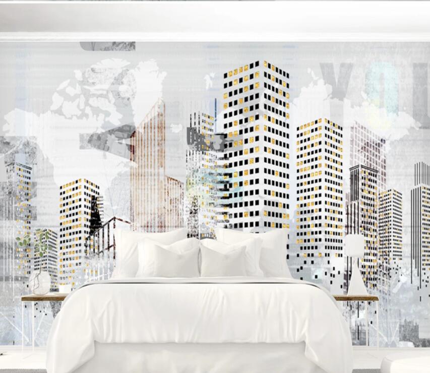 3D City 187 Wall Murals Wallpaper AJ Wallpaper 2 