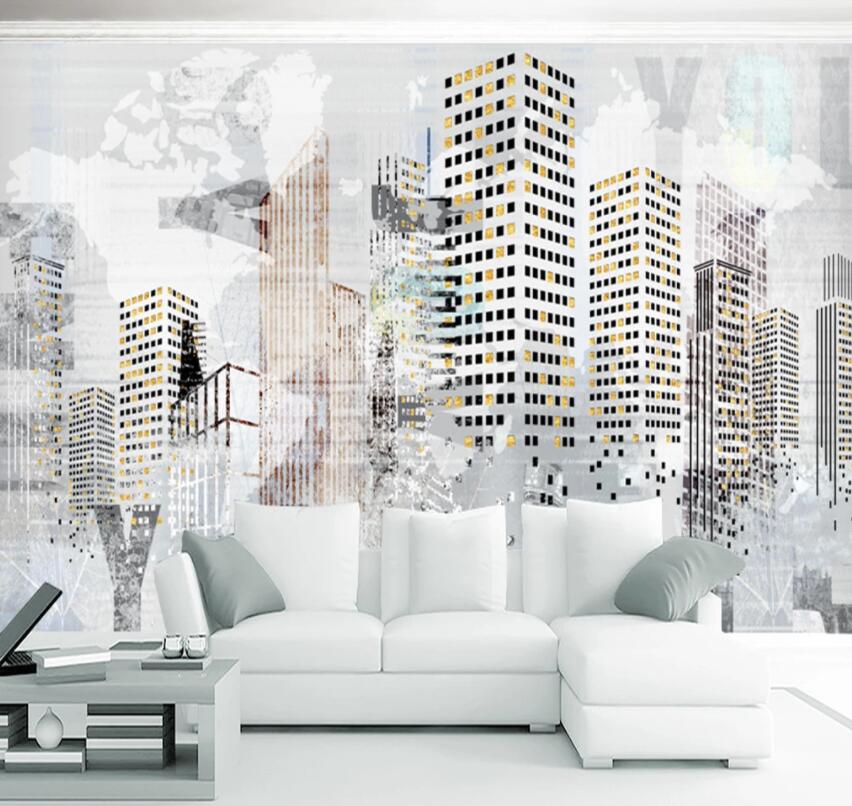 3D City 187 Wall Murals Wallpaper AJ Wallpaper 2 