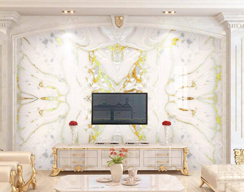 3D Golden Pattern 1543 Wall Murals Wallpaper AJ Wallpaper 2 