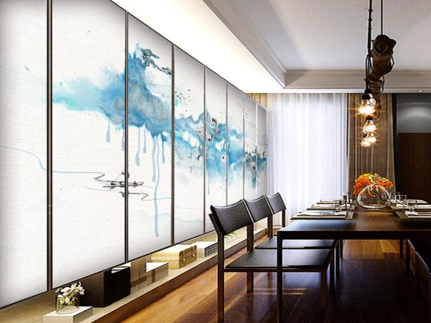3D Blue Inkjet 098 Wall Murals Wallpaper AJ Wallpaper 2 