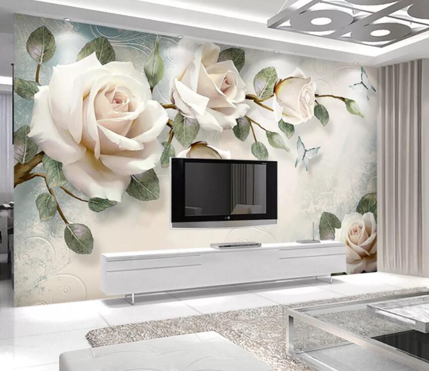 3D Flower 1412 Wall Murals Wallpaper AJ Wallpaper 2 