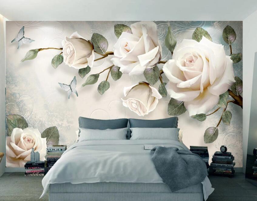 3D Flower 1412 Wall Murals Wallpaper AJ Wallpaper 2 