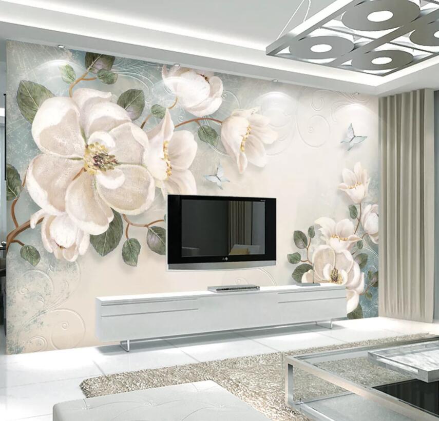 3D Flower 1411 Wall Murals Wallpaper AJ Wallpaper 2 