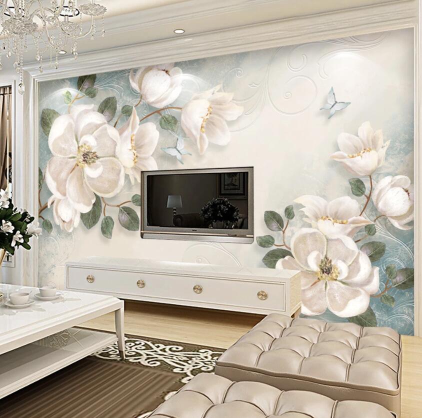 3D Flower 1411 Wall Murals Wallpaper AJ Wallpaper 2 