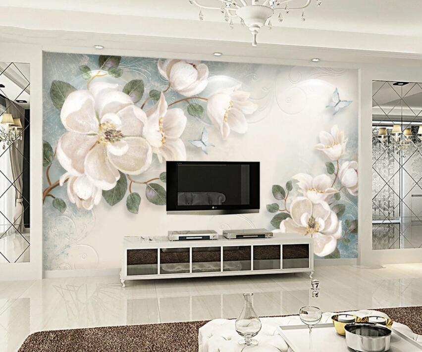 3D Flower 1411 Wall Murals Wallpaper AJ Wallpaper 2 