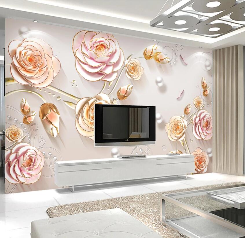 3D Flower 1396 Wall Murals Wallpaper AJ Wallpaper 2 