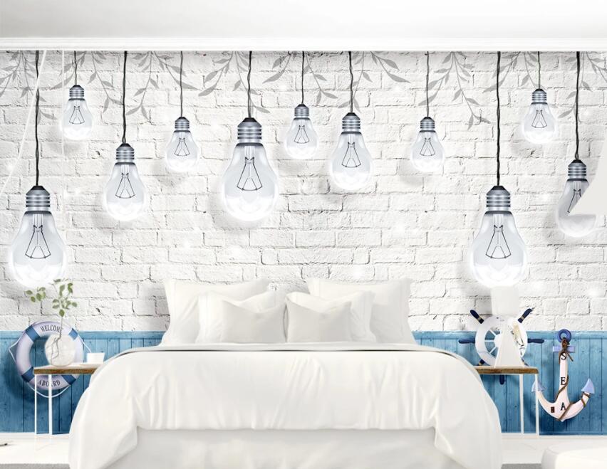 3D Light Bulb 1374 Wall Murals Wallpaper AJ Wallpaper 2 