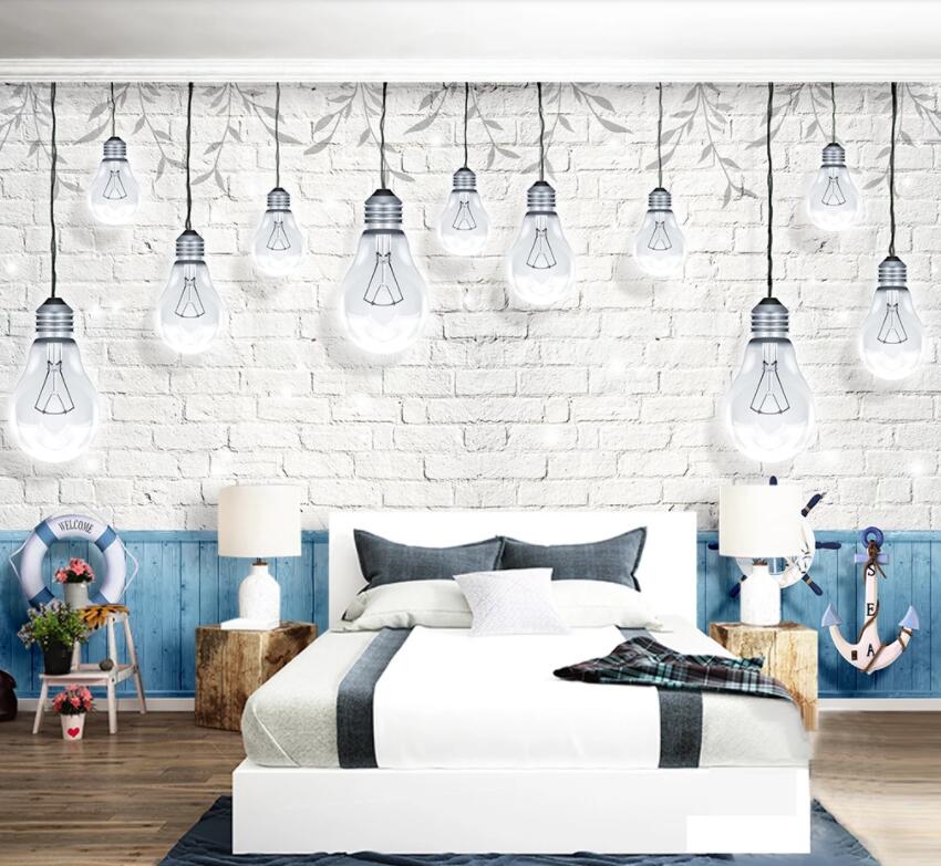 3D Light Bulb 1374 Wall Murals Wallpaper AJ Wallpaper 2 