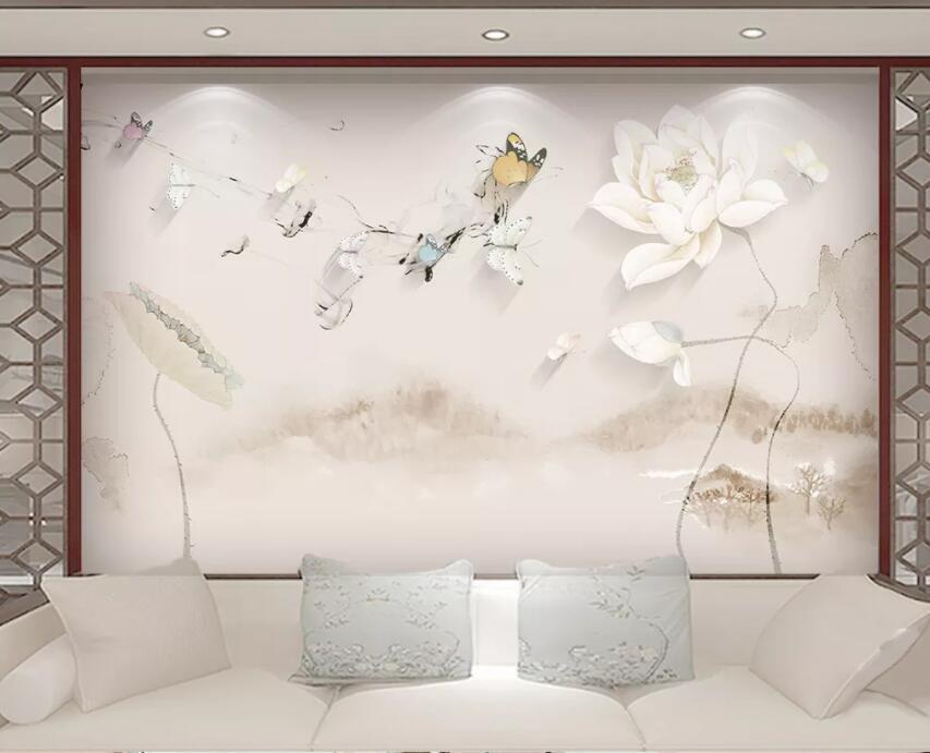 3D Flower 1358 Wall Murals Wallpaper AJ Wallpaper 2 