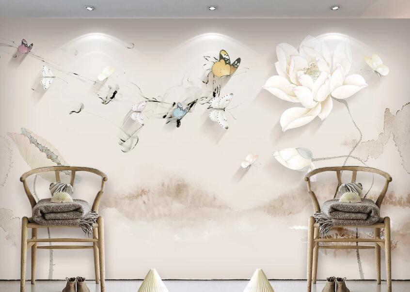 3D Flower 1358 Wall Murals Wallpaper AJ Wallpaper 2 