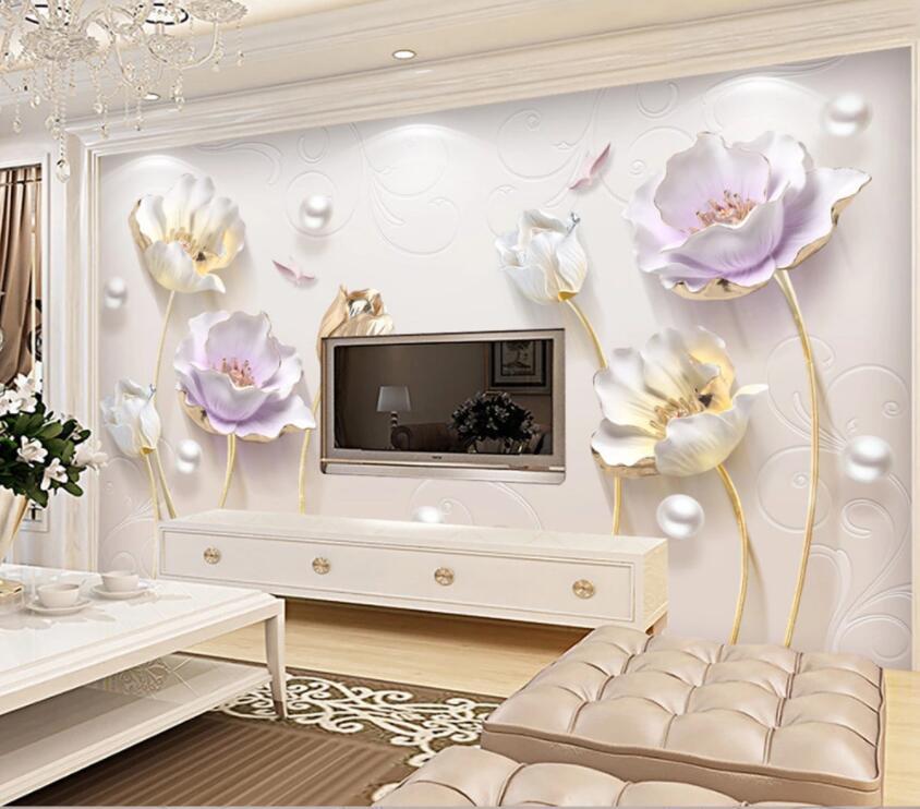 3D Flower 1299 Wall Murals Wallpaper AJ Wallpaper 2 