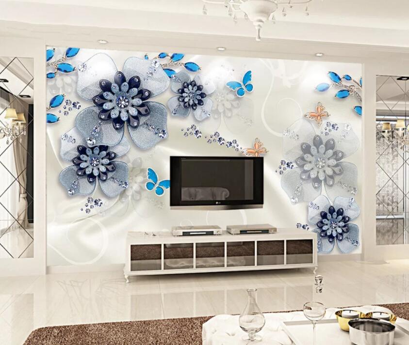 3D Flowers 1127 Wall Murals Wallpaper AJ Wallpaper 2 