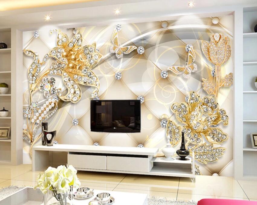 3D Flower 1122 Wall Murals Wallpaper AJ Wallpaper 2 