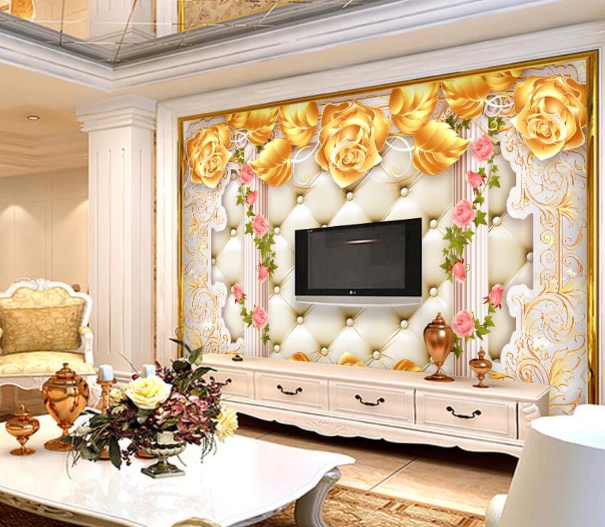 3D Flower 969 Wall Murals Wallpaper AJ Wallpaper 2 